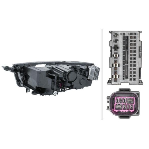 HELLA Hauptscheinwerfer 1EX 014 891-421 f&uuml;r SEAT, rechts