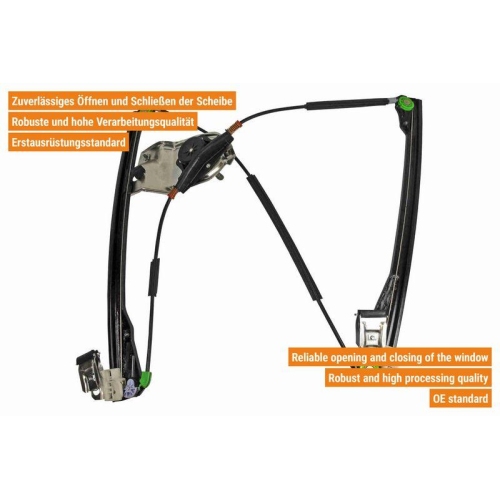 Fensterheber VAICO V10-6127 Original VAICO Qualit&auml;t f&uuml;r SEAT SKODA VW VAG