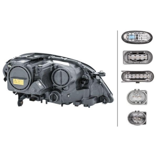 HELLA Hauptscheinwerfer 1ZS 263 064-511 für MERCEDES-BENZ, links