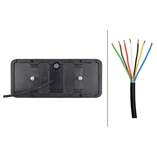 HELLA Heckleuchte 2VP 345 900-331 für SOMMER, links