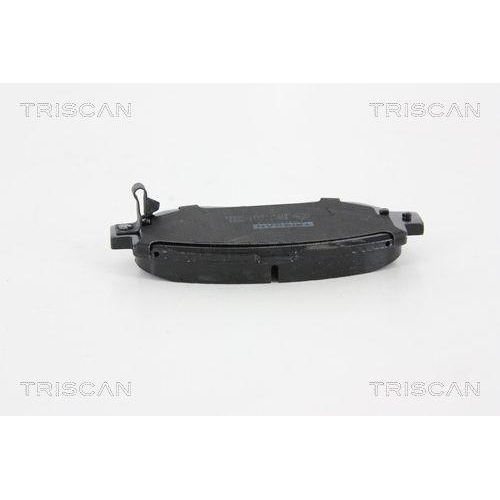 Bremsbelagsatz, Scheibenbremse TRISCAN 8110 13041 f&uuml;r TOYOTA LEXUS, Vorderachse