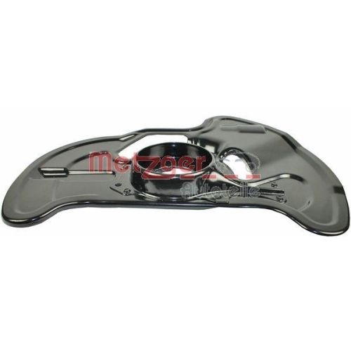 Spritzblech, Bremsscheibe METZGER 6115086 für MERCEDES-BENZ, Vorderachse rechts