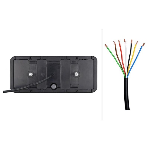 HELLA Heckleuchte 2VP 345 900-341 f&uuml;r SOMMER, rechts