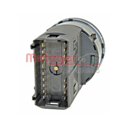 Schalter, Hauptlicht METZGER 0916404 f&uuml;r VAG