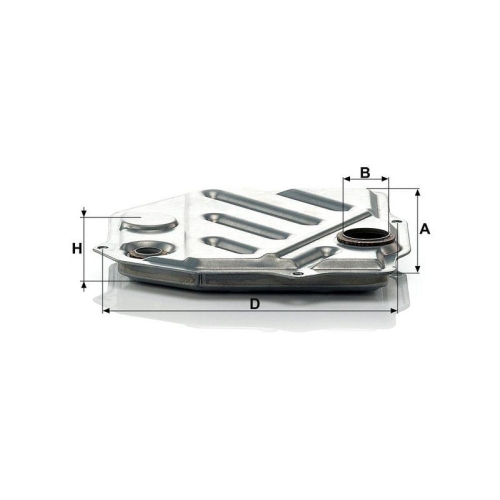 Hydraulikfilter, Automatikgetriebe MANN-FILTER H 2014 x KIT f&uuml;r MERCEDES-BENZ