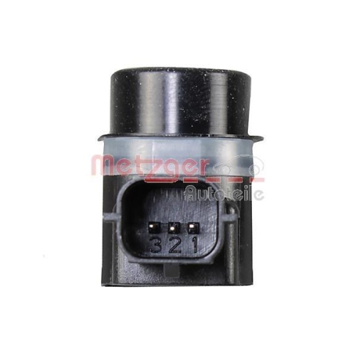 Sensor, Einparkhilfe METZGER 0901361 GREENPARTS f&uuml;r FORD, au&szlig;en, vorne