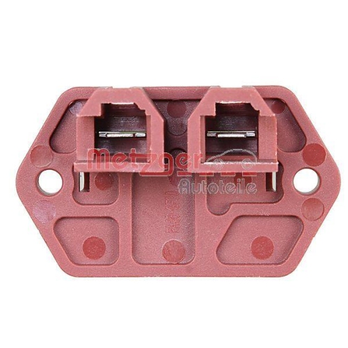 Vorwiderstand, Elektromotor (K&uuml;hlerl&uuml;fter) METZGER 0917358 f&uuml;r CITRO&Euml;N FIAT