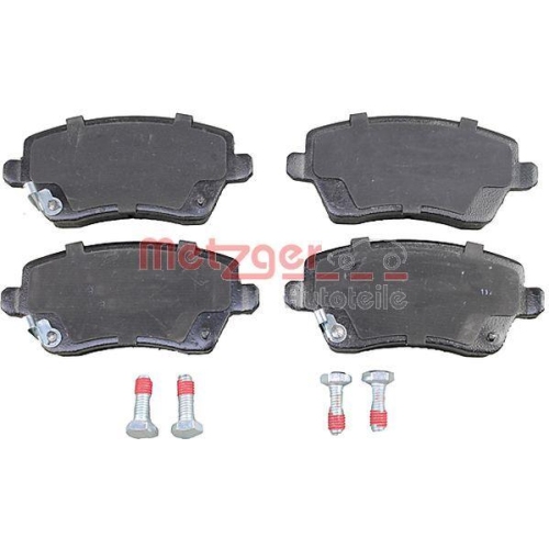 Bremsbelagsatz, Scheibenbremse METZGER 1170900 f&uuml;r OPEL SUZUKI GENERAL MOTORS