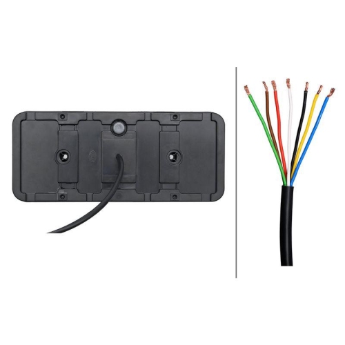 HELLA Heckleuchte 2VP 345 900-401 für, links, rechts