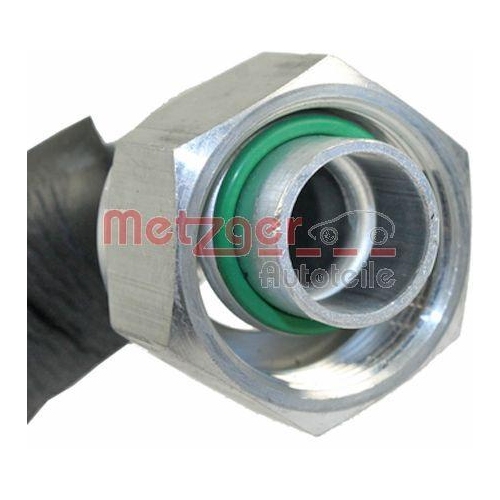 Hochdruck-/Niederdruckleitung, Klimaanlage METZGER 2360072 für VAG