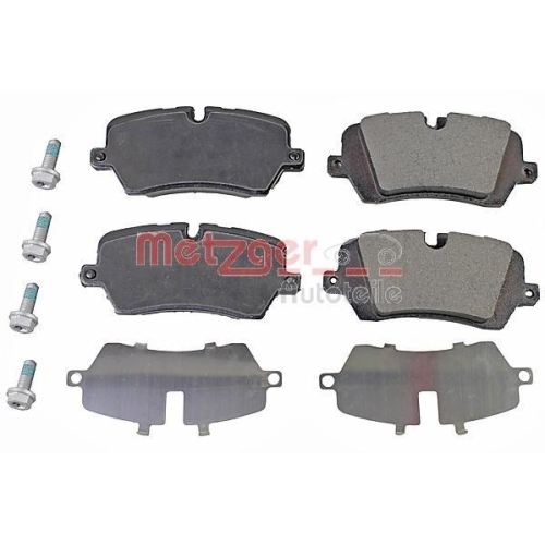Bremsbelagsatz, Scheibenbremse METZGER 1170902 GREENPARTS f&uuml;r LAND ROVER