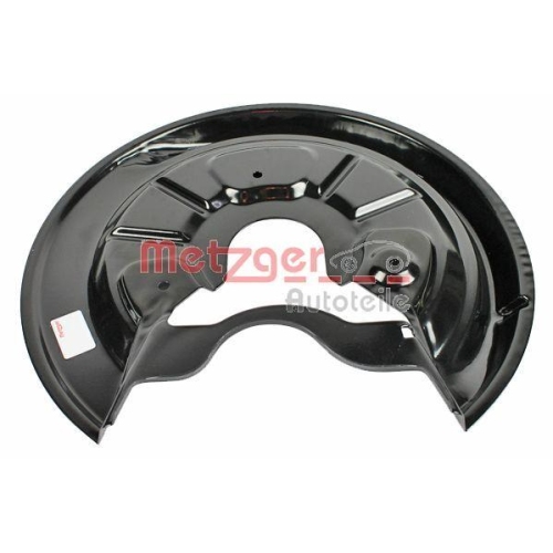 Spritzblech, Bremsscheibe METZGER 6115003 f&uuml;r VAG, Hinterachse links