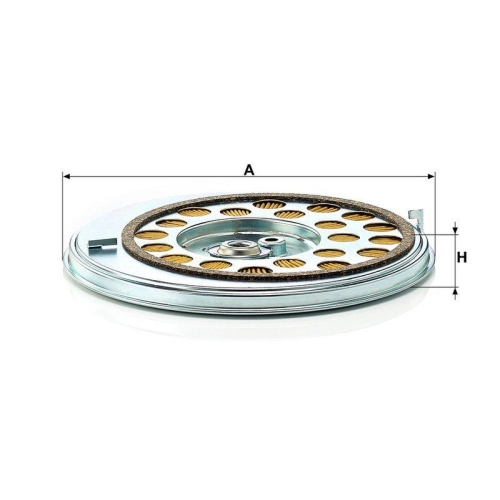 Hydraulikfilter, Automatikgetriebe MANN-FILTER H 1810/1 f&uuml;r MERCEDES-BENZ
