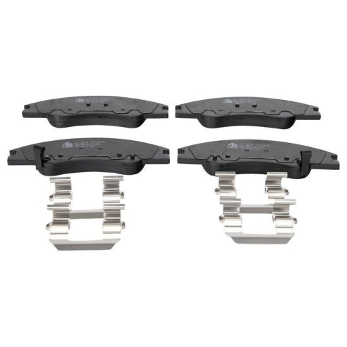 Bremsbelagsatz, Scheibenbremse ATE 13.0460-5791.2 f&uuml;r HYUNDAI KIA, Vorderachse