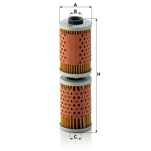 &Ouml;lfilter MANN-FILTER MH 58 x f&uuml;r BMW