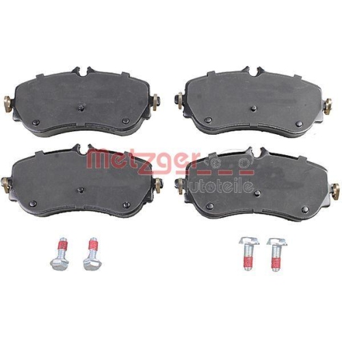 Bremsbelagsatz, Scheibenbremse METZGER 1170905 GREENPARTS f&uuml;r MAN VW VAG