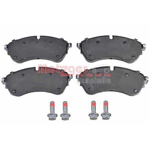 Bremsbelagsatz, Scheibenbremse METZGER 1170906 GREENPARTS f&uuml;r MAN VW VAG