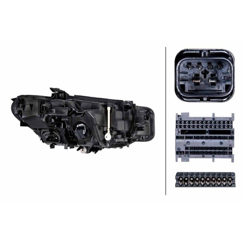 HELLA Hauptscheinwerfer 1LX 016 808-631 f&uuml;r BMW, links