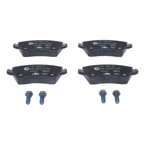 Bremsbelagsatz, Scheibenbremse ATE 13.0460-5801.2 f&uuml;r NISSAN RENAULT