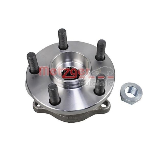 Radlagersatz METZGER WM 2258 f&uuml;r SUBARU, Hinterachse