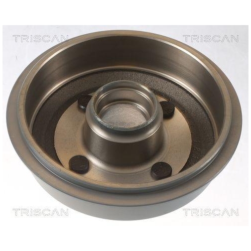 Bremstrommel TRISCAN 8120 16202C f&uuml;r FORD MAZDA, Hinterachse