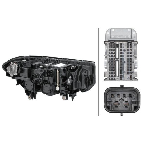 HELLA Hauptscheinwerfer 1EX 015 450-411 f&uuml;r BMW, links