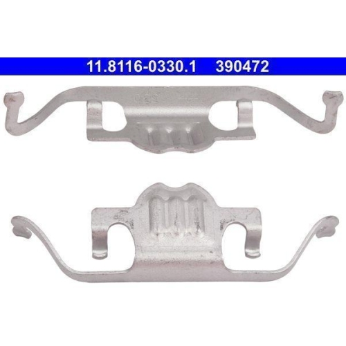 Feder, Bremssattel ATE 11.8116-0330.1 f&uuml;r BMW, Hinterachse