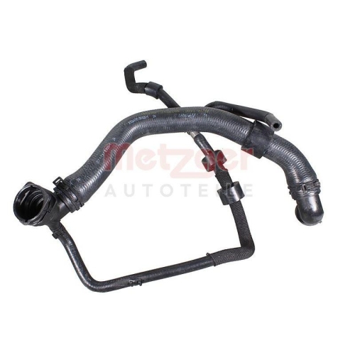 K&uuml;hlerschlauch METZGER AUTOTEILE 2422185 f&uuml;r AUDI SEAT SKODA VW, links oben