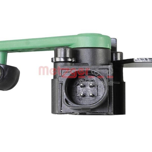 Sensor, Leuchtweitenregulierung METZGER 0901374 GREENPARTS f&uuml;r VAG