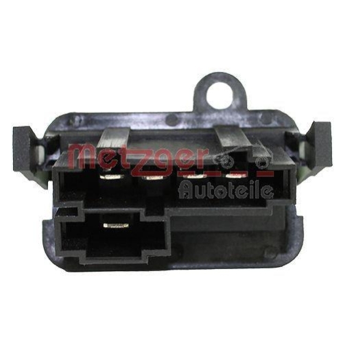 Widerstand, Innenraumgebläse METZGER 0917003 für SEAT VW