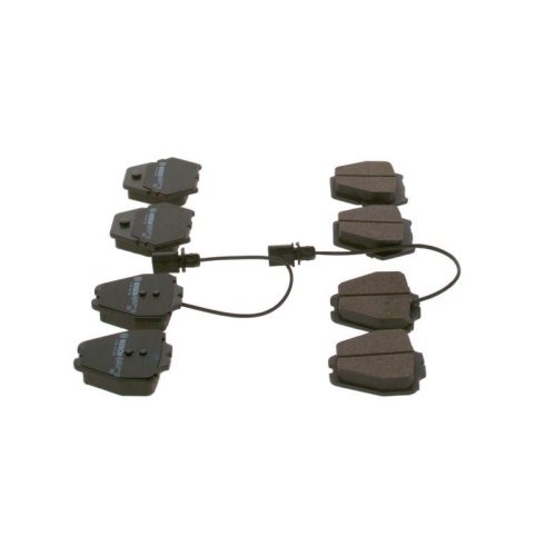 Bremsbelagsatz, Scheibenbremse BOSCH 0 986 424 690 f&uuml;r AUDI VW, Vorderachse