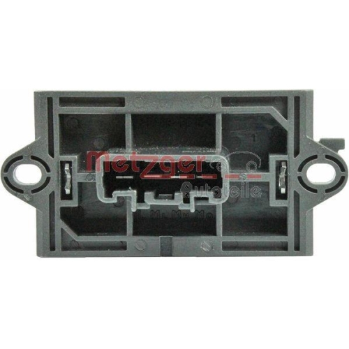 Widerstand, Innenraumgebläse METZGER 0917159 für NISSAN