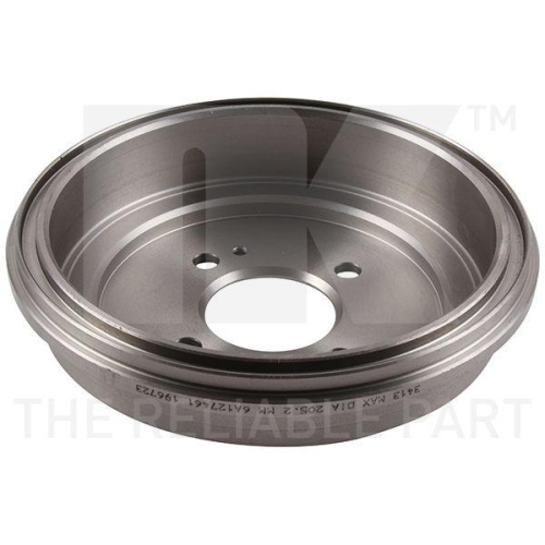 Bremstrommel NK 253413 f&uuml;r HYUNDAI KIA, Hinterachse