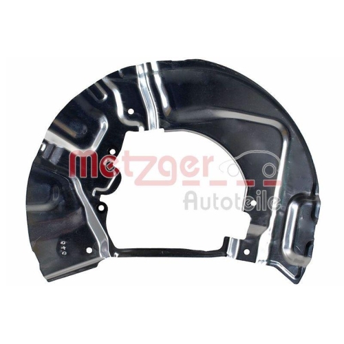 Spritzblech, Bremsscheibe METZGER 6115032 f&uuml;r BMW, Vorderachse rechts