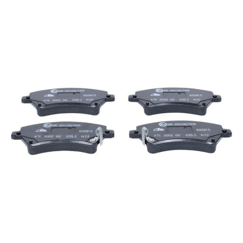 Bremsbelagsatz, Scheibenbremse ATE 13.0460-5815.2 f&uuml;r TOYOTA, Vorderachse