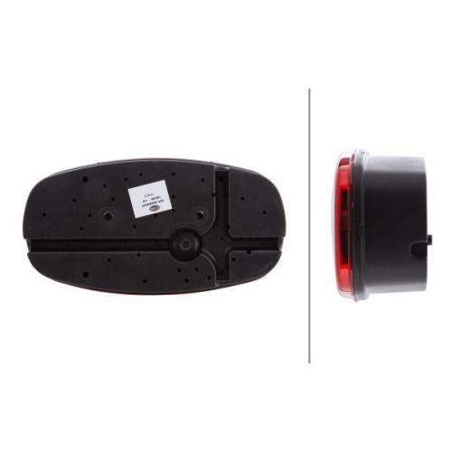 HELLA Heckleuchte 2VA 343 640-071 für DAF SCANIA BUCHER, links