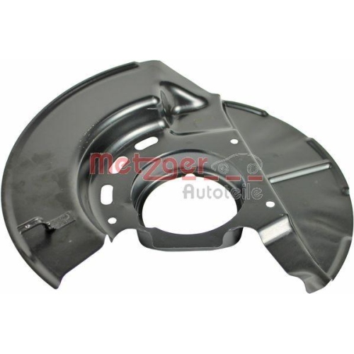 Spritzblech, Bremsscheibe METZGER 6115035 für BMW, Vorderachse links