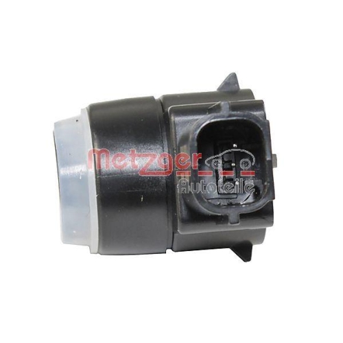 Sensor, Einparkhilfe METZGER 0901380 GREENPARTS f&uuml;r TESLA, hinten, vorne