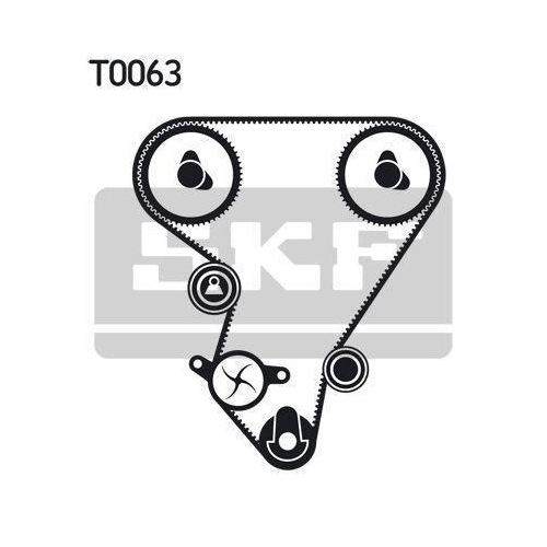 Zahnriemensatz SKF VKMA 05211 f&uuml;r OPEL VAUXHALL