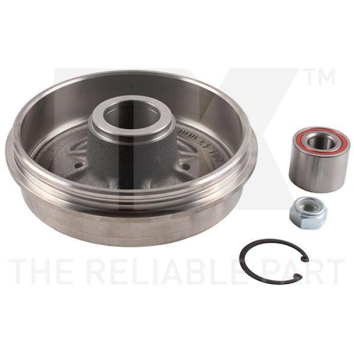 Bremstrommel NK 253921 f&uuml;r RENAULT, Hinterachse