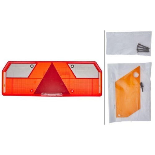 HELLA Lichtscheibe, Heckleuchte 9EL 158 993-001 f&uuml;r, links, rechts