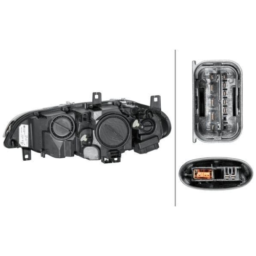 HELLA Hauptscheinwerfer 1EL 009 644-621 für BMW, rechts