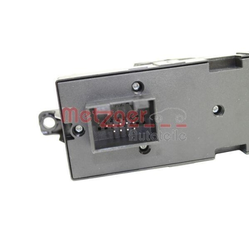 Schalter, Fensterheber METZGER 0916246 f&uuml;r VAG, fahrerseitig