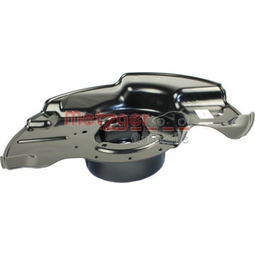 Spritzblech, Bremsscheibe METZGER 6115127 f&uuml;r BMW, Vorderachse links