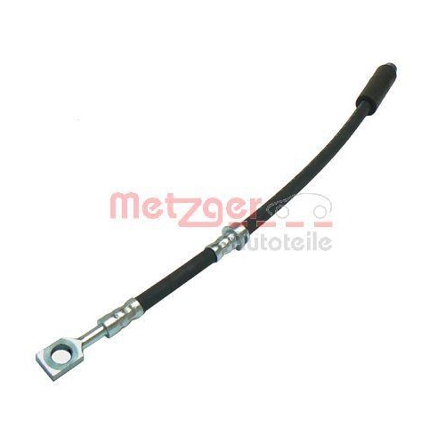 Bremsschlauch METZGER 4113679 f&uuml;r OPEL, Vorderachse links, Vorderachse rechts