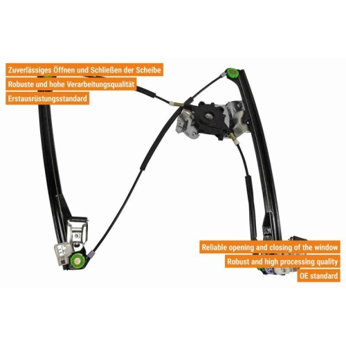 Fensterheber VAICO V10-6313 Original VAICO Qualit&auml;t f&uuml;r SEAT SKODA VW VAG