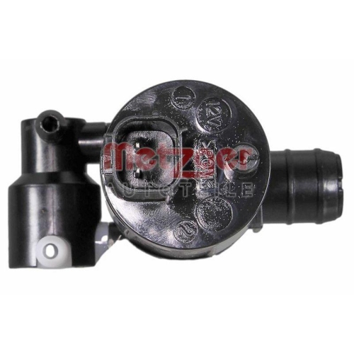 Waschwasserpumpe, Scheibenreinigung METZGER 2220054 für FORD, vorne