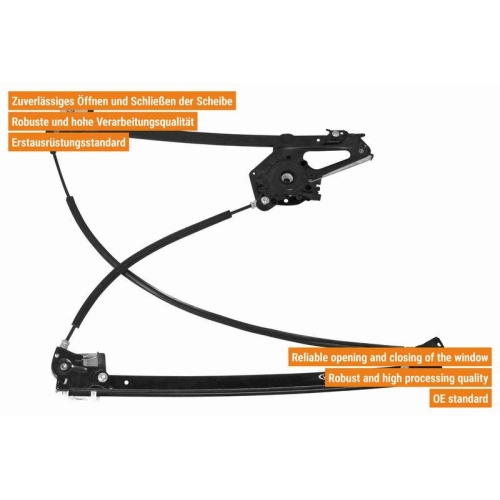 Fensterheber VAICO V10-6320 Original VAICO Qualität für SEAT SKODA VW VAG