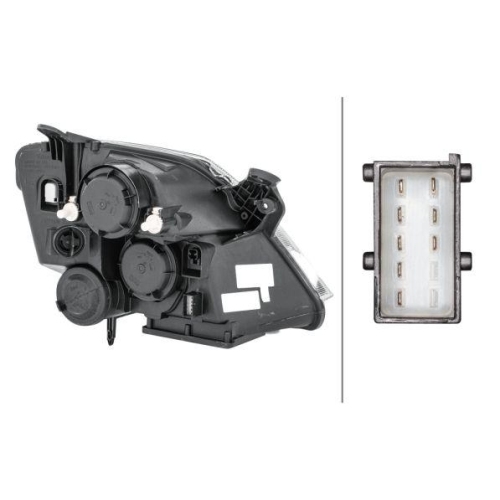 HELLA Hauptscheinwerfer 1EE 354 535-011 für OPEL GENERAL MOTORS, links