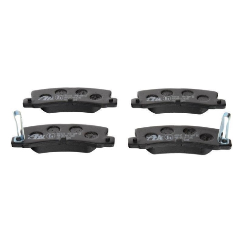 Bremsbelagsatz, Scheibenbremse ATE 13.0460-5835.2 f&uuml;r TOYOTA, Hinterachse